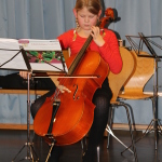 Lin Amalie - Cello - Juleavslutningen, Desember '14